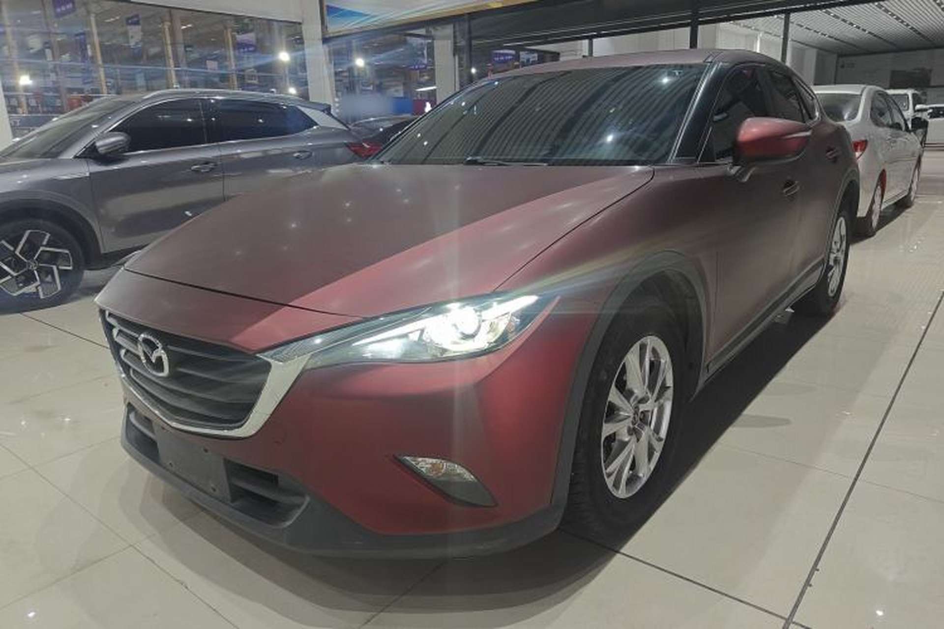 Used Mazda CX-4 2018 2.0L Automatic Two-Wheel Drive Blue Sky Dynamic Version China V Standard Front Left 45 Deg
