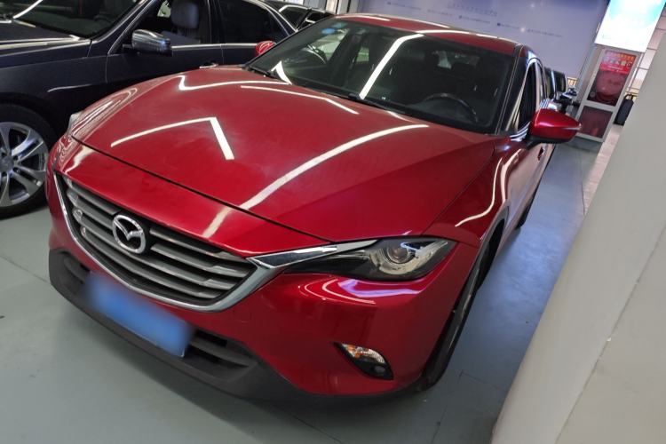 Used Mazda CX-4 2018 2.0L Automatic Two-Wheel Drive Blue Sky Luxury Edition Front Left 45 Deg