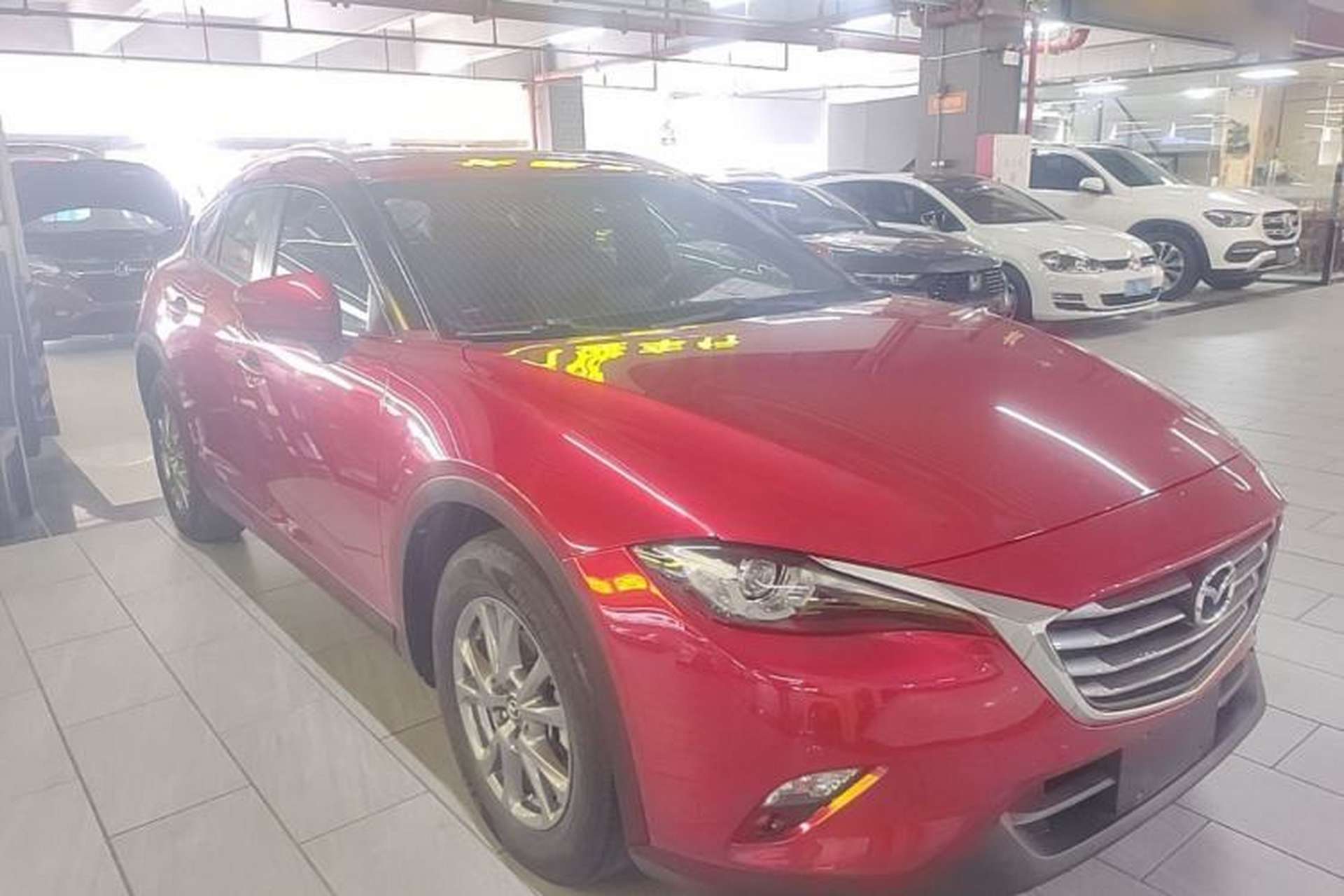 Used Mazda CX-4 2018 2.0L Automatic Two-Wheel Drive Blue Sky Premium Upgrade Version China V Standard Front Right 45 Deg