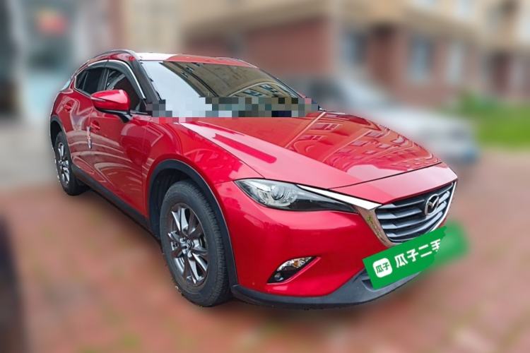 Used Mazda CX-4 2018 2.0L Automatic Two-Wheel Drive Blue Sky Premium Upgrade Version China VI Standard Front Right 45 Deg