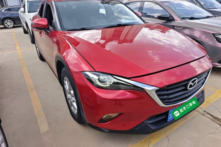 Used Mazda CX-4 2018 2.0L Automatic Two-Wheel Drive Blue Sky Dynamic Version China VI Standard Front Right 45 Deg