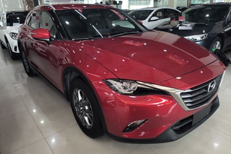 Used Mazda CX-4 2018 2.0L Automatic Two-Wheel Drive Blue Sky Premium Upgrade Version China V Standard Front Right 45 Deg