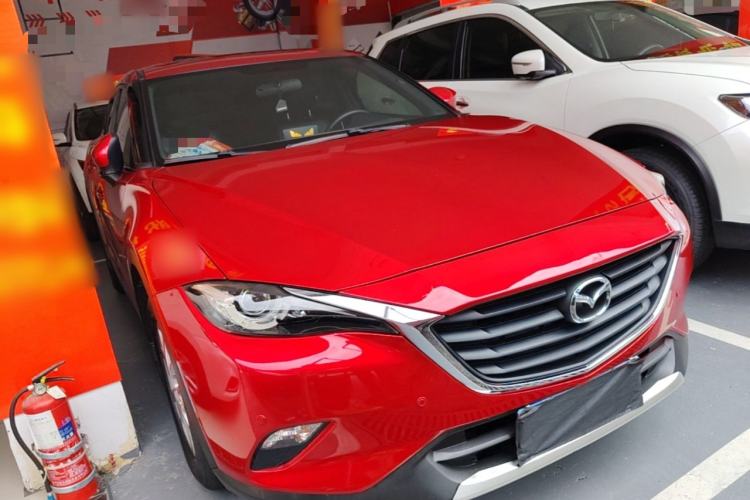 Used Mazda CX-4 2018 2.0L Automatic Two-Wheel Drive Blue Sky Exploration Version China V Standard Front Right 45 Deg