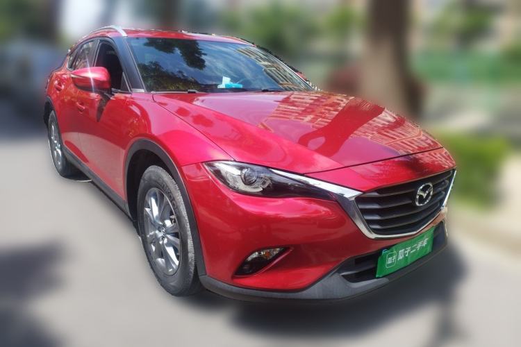 Used Mazda CX-4 2018 2.0L Automatic Two-Wheel Drive Blue Sky Premium Upgrade Version China V Standard Front Right 45 Deg