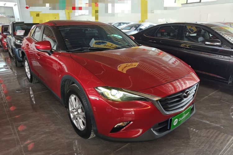 Used Mazda CX-4 2018 2.0L Automatic Two-Wheel Drive Blue Sky Dynamic Version China V Standard Front Right 45 Deg