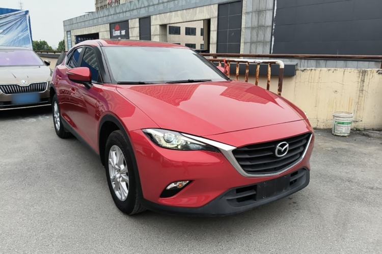 Used Mazda CX-4 2018 2.0L Automatic Two-Wheel Drive Blue Sky Dynamic Version China V Standard Front Right 45 Deg