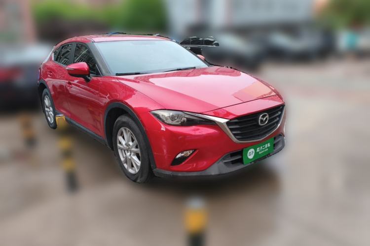Used Mazda CX-4 2018 2.0L Automatic Two-Wheel Drive Blue Sky Dynamic Version China V Standard Front Right 45 Deg