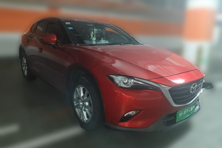 Used Mazda CX-4 2018 2.0L Automatic Two-Wheel Drive Blue Sky Exploration Version China V Standard Front Right 45 Deg