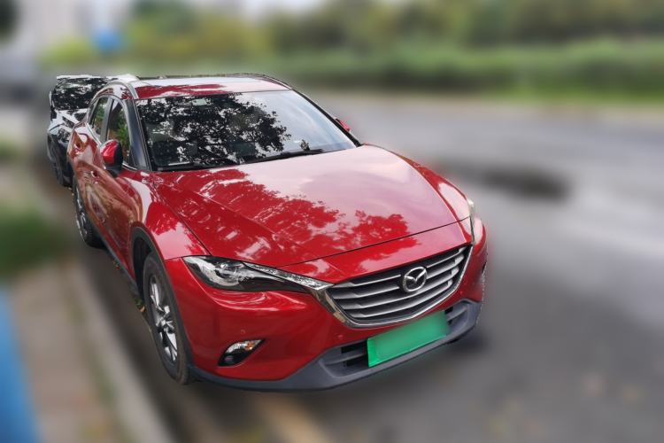 Used Mazda CX-4 2018 2.0L Automatic Two-Wheel Drive Blue Sky Leading Edition China V Standard Front Right 45 Deg