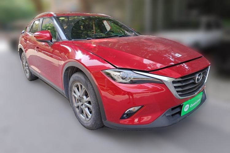 Used Mazda CX-4 2018 2.0L Automatic Two-Wheel Drive Blue Sky Premium Upgrade Version China V Standard Front Right 45 Deg