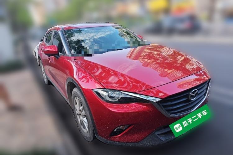 Used Mazda CX-4 2018 2.0L Automatic Two-Wheel Drive Blue Sky Dynamic Version China V Standard Front Right 45 Deg
