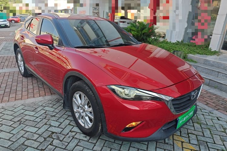 Used Mazda CX-4 2018 2.0L Automatic Two-Wheel Drive Blue Sky Dynamic Version China V Standard Front Right 45 Deg