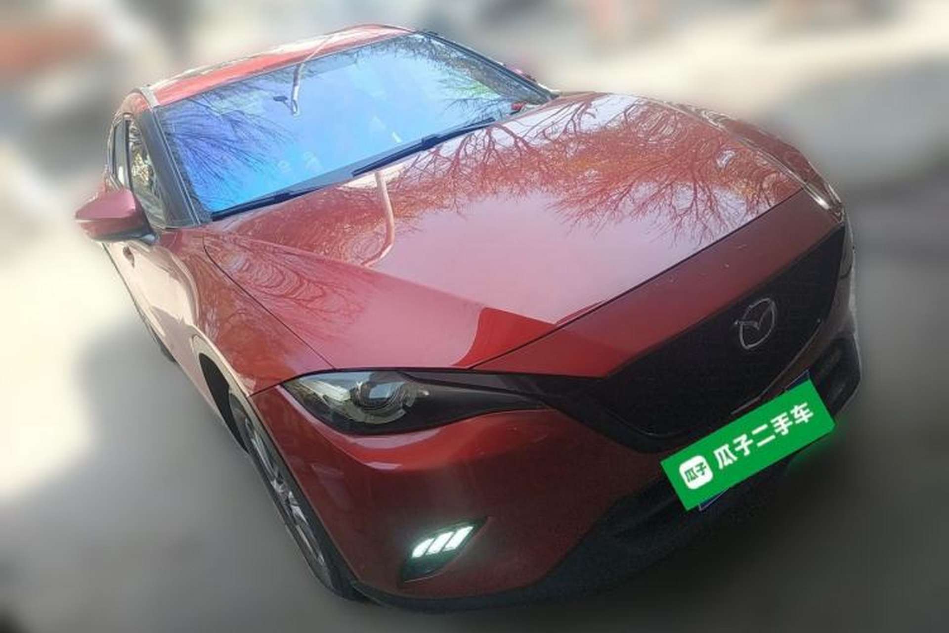 Used Mazda CX-4 2018 2.0L Automatic Two-Wheel Drive Blue Sky Premium Tech Limited Edition Front Right 45 Deg