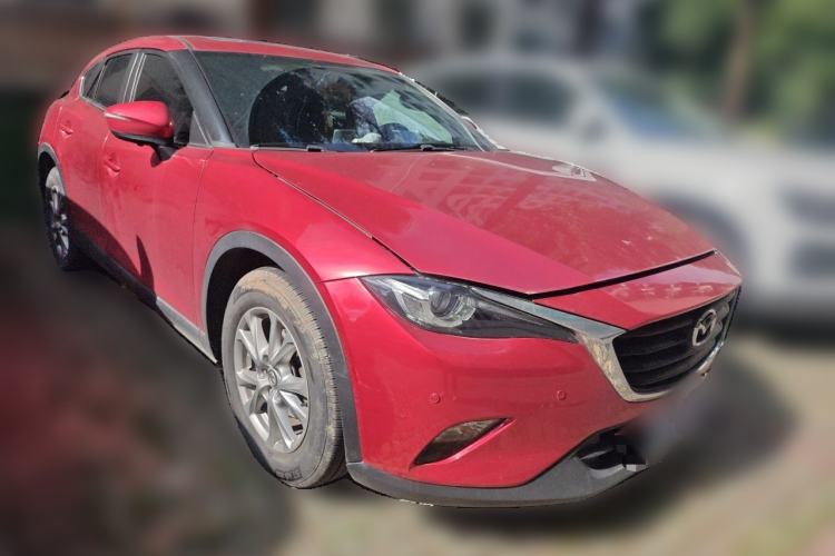 Used Mazda CX-4 2018 2.0L Automatic Two-Wheel Drive Blue Sky Dynamic Version China V Standard Front Right 45 Deg