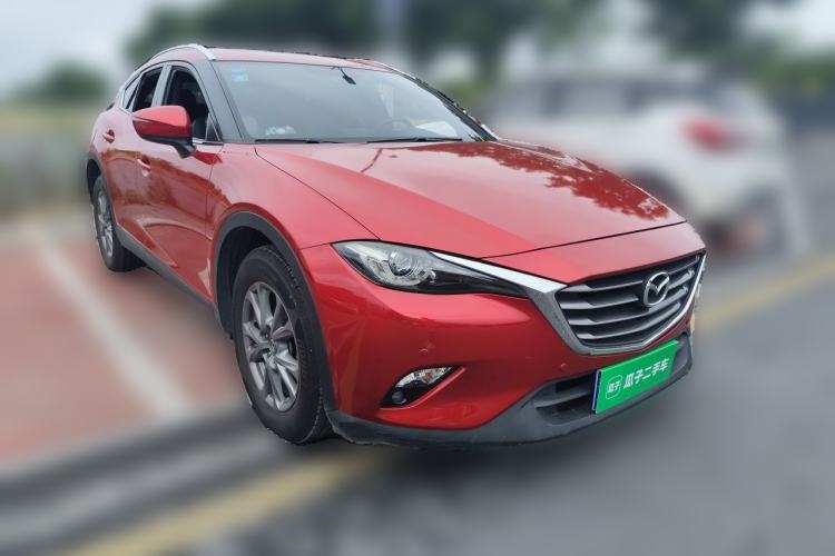 Used Mazda CX-4 2018 2.0L Automatic Two-Wheel Drive Blue Sky Premium Upgrade Version China V Standard Front Right 45 Deg