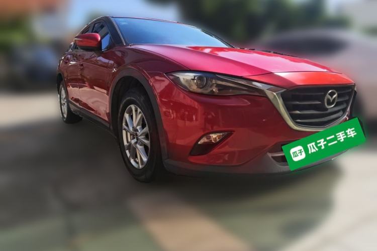 Used Mazda CX-4 2018 2.0L Automatic Two-Wheel Drive Blue Sky Dynamic Version China V Standard Front Right 45 Deg