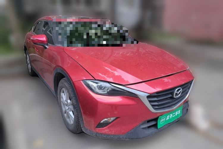 Used Mazda CX-4 2018 2.0L Automatic Two-Wheel Drive Blue Sky Dynamic Version China V Standard Front Right 45 Deg