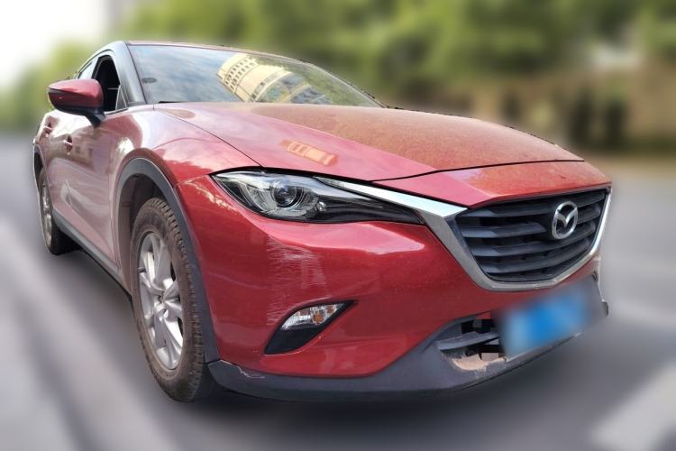 Used Mazda CX-4 2018 2.0L Automatic Two-Wheel Drive Blue Sky Dynamic Version China V Standard Front Right 45 Deg