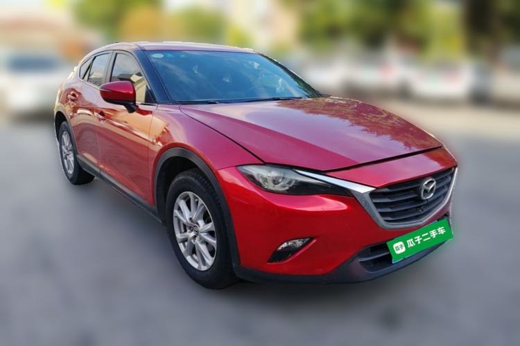 Used Mazda CX-4 2018 2.0L Automatic Two-Wheel Drive Blue Sky Exploration Version China V Standard Front Right 45 Deg