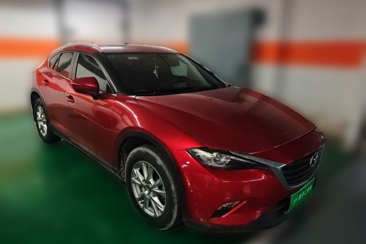 Used Mazda CX-4 2018 2.0L Automatic Two-Wheel Drive Blue Sky Exploration Version China V Standard Front Right 45 Deg