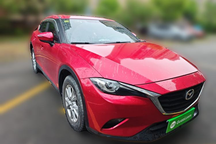 Used Mazda CX-4 2018 2.0L Automatic Two-Wheel Drive Blue Sky Dynamic Version China V Standard Front Right 45 Deg