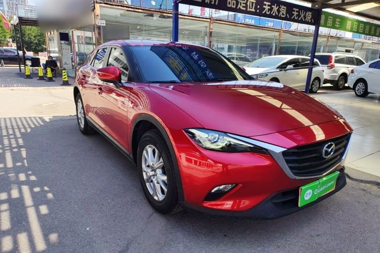 Used Mazda CX-4 2018 2.0L Automatic Two-Wheel Drive Blue Sky Dynamic Version China V Standard Front Right 45 Deg