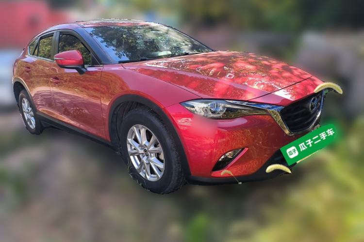Used Mazda CX-4 2018 2.0L Automatic Two-Wheel Drive Blue Sky Exploration Version China V Standard Front Right 45 Deg
