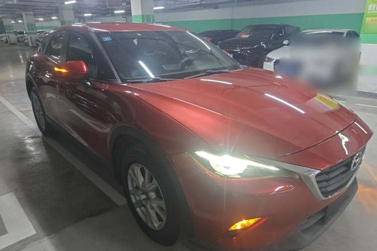 Used Mazda CX-4 2018 2.0L Automatic Two-Wheel Drive Blue Sky Dynamic Version China V Standard Front Right 45 Deg