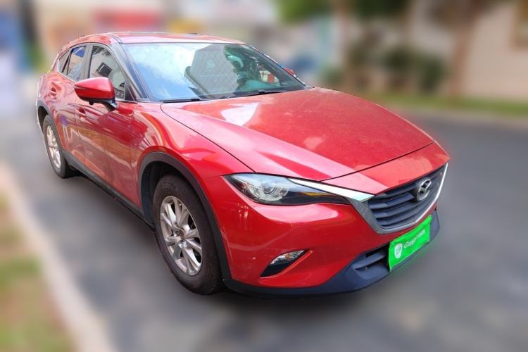 Used Mazda CX-4 2018 2.0L Automatic Two-Wheel Drive Blue Sky Dynamic Version China V Standard Front Right 45 Deg