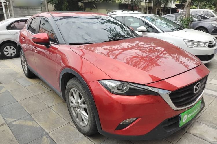 Used Mazda CX-4 2018 2.0L Automatic Two-Wheel Drive Blue Sky Exploration Version China V Standard Front Right 45 Deg