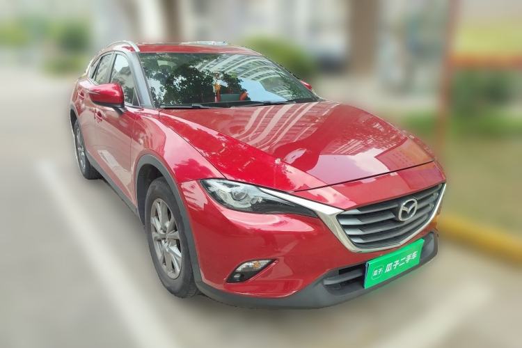 Used Mazda CX-4 2018 2.0L Automatic Two-Wheel Drive Blue Sky Premium Upgrade Version China V Standard Front Right 45 Deg
