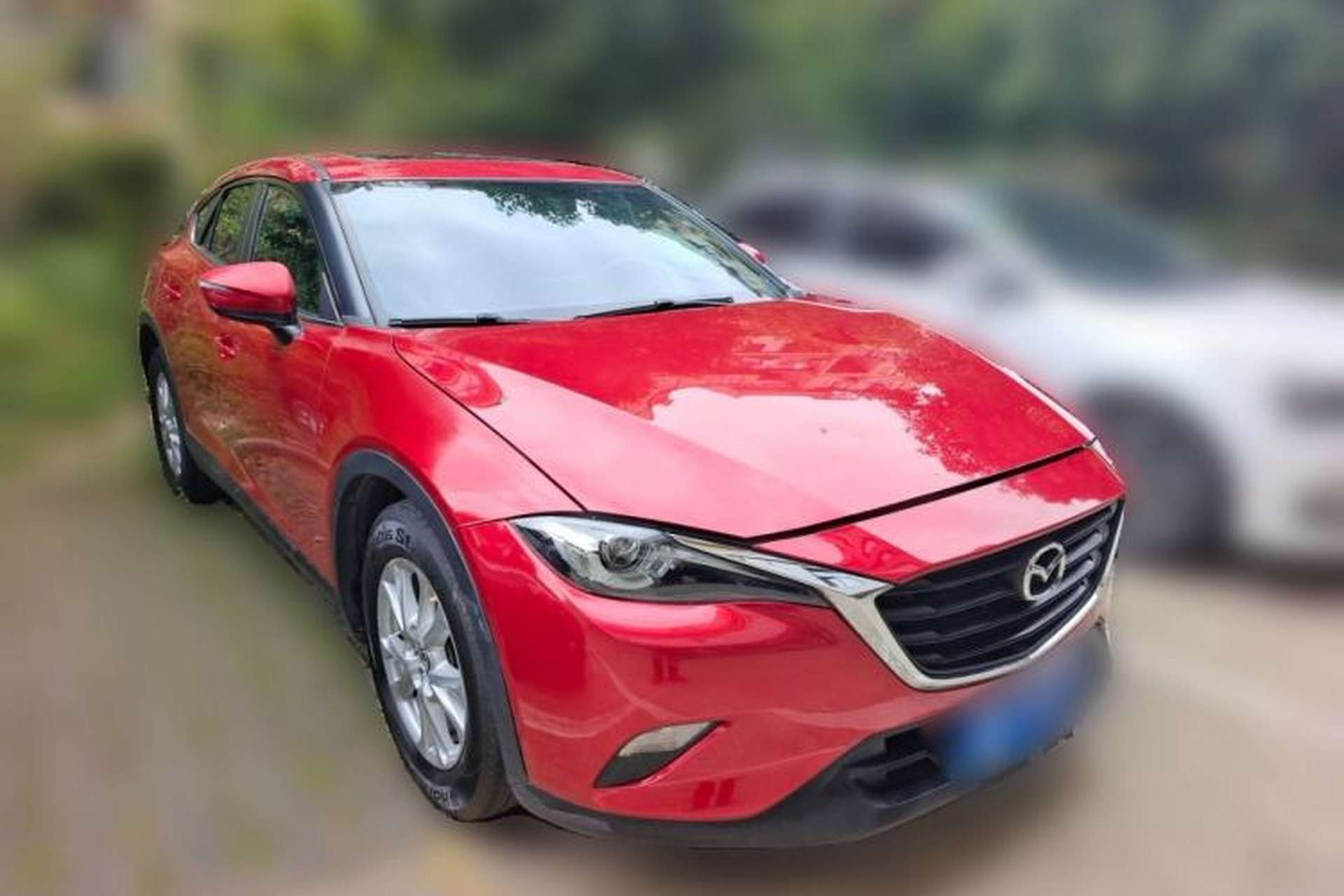 Used Mazda CX-4 2018 2.0L Automatic Two-Wheel Drive Blue Sky Dynamic Version China V Standard Front Right 45 Deg