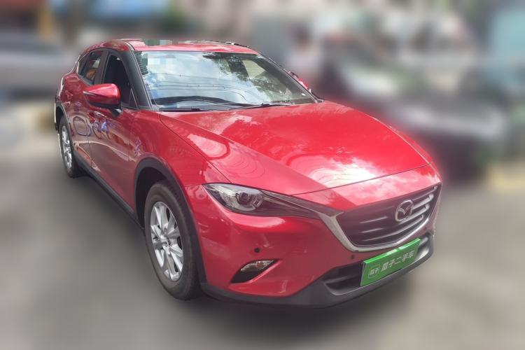 Used Mazda CX-4 2018 2.0L Automatic Two-Wheel Drive Blue Sky Dynamic Version China V Standard Front Right 45 Deg