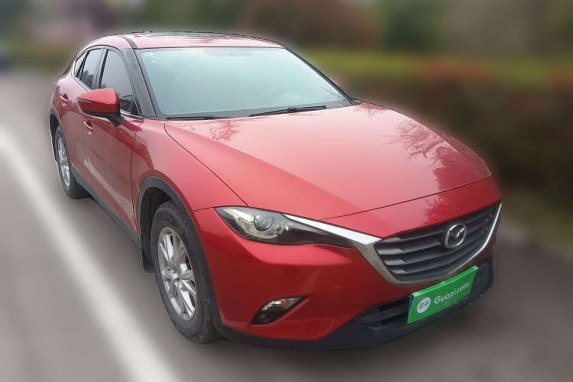 Used Mazda CX-4 2018 2.0L Automatic Two-Wheel Drive Blue Sky Luxury Edition Front Right 45 Deg