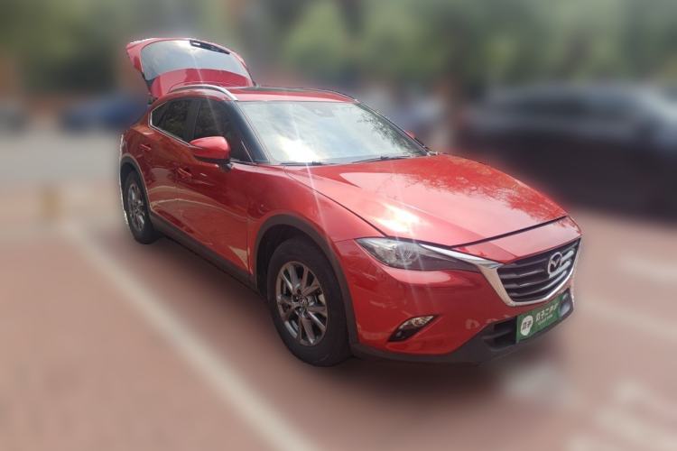 Used Mazda CX-4 2018 2.0L Automatic Two-Wheel Drive Blue Sky Leading Edition China V Standard Front Right 45 Deg