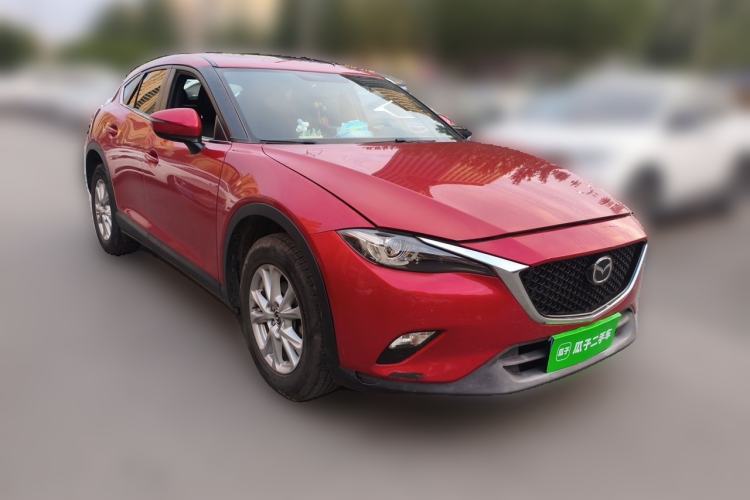 Used Mazda CX-4 2018 2.0L Automatic Two-Wheel Drive Blue Sky Dynamic Version China V Standard Front Right 45 Deg