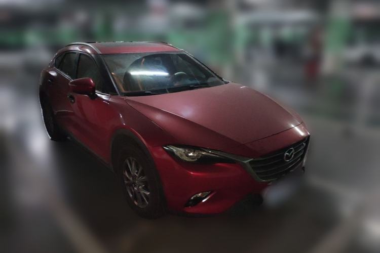 Used Mazda CX-4 2018 2.0L Automatic Two-Wheel Drive Blue Sky Premium Upgrade Version China V Standard Front Right 45 Deg