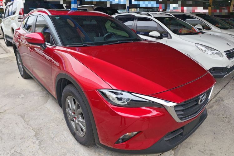 Used Mazda CX-4 2018 2.0L Automatic Two-Wheel Drive Blue Sky Premium Upgrade Version China VI Standard Front Right 45 Deg