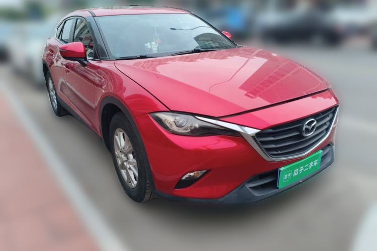 Used Mazda CX-4 2018 2.0L Automatic Two-Wheel Drive Blue Sky Dynamic Version China V Standard Front Right 45 Deg