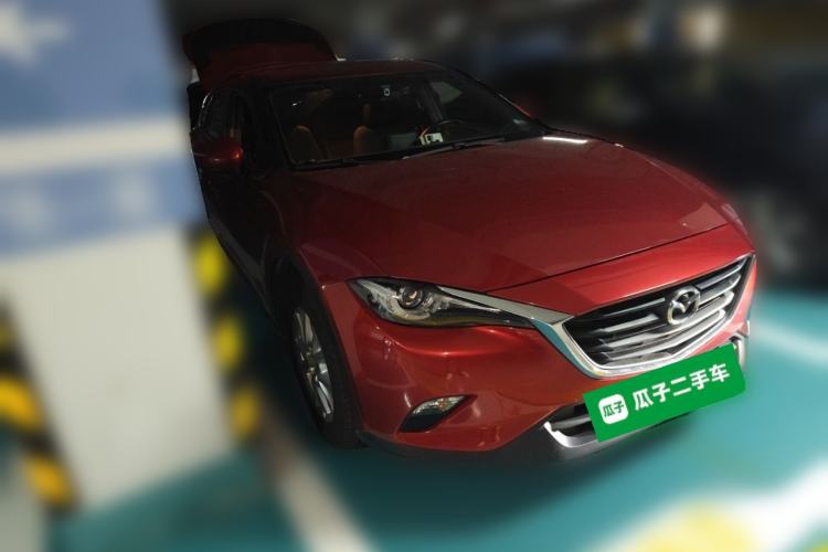 Used Mazda CX-4 2018 2.0L Automatic Two-Wheel Drive Blue Sky Dynamic Version China V Standard Front Right 45 Deg