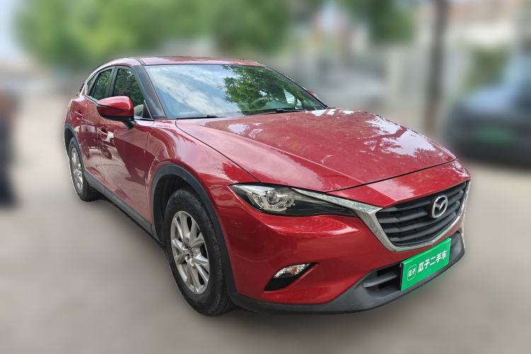 Used Mazda CX-4 2018 2.0L Automatic Two-Wheel Drive Blue Sky Dynamic Version China VI Standard Front Right 45 Deg