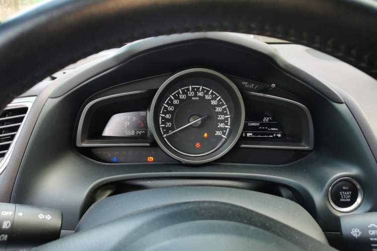 Used Mazda CX-4 2018 2.0L Automatic Two-Wheel Drive Blue Sky Luxury Edition Instrument Cluster