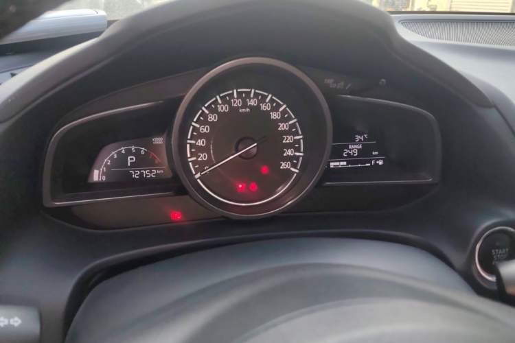 Used Mazda CX-4 2018 2.0L Automatic Two-Wheel Drive Blue Sky Dynamic Version China VI Standard Instrument Cluster