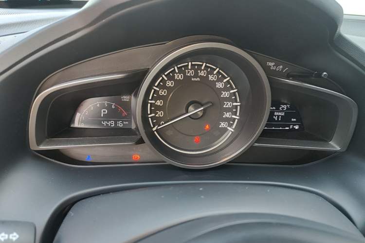 Used Mazda CX-4 2018 2.5L Automatic 4x4 Sky Blue Passion Tech Limited Edition Instrument Cluster