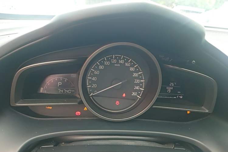 Used Mazda CX-4 2018 2.0L Automatic Two-Wheel Drive Blue Sky Dynamic Version China VI Standard Instrument Cluster