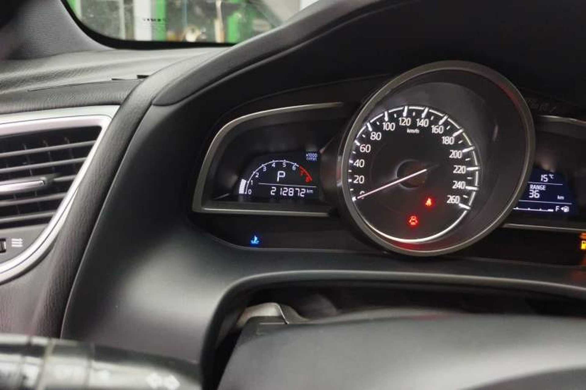 Used Mazda CX-4 2018 2.0L Automatic Two-Wheel Drive Blue Sky Luxury Edition Odometer Close Up