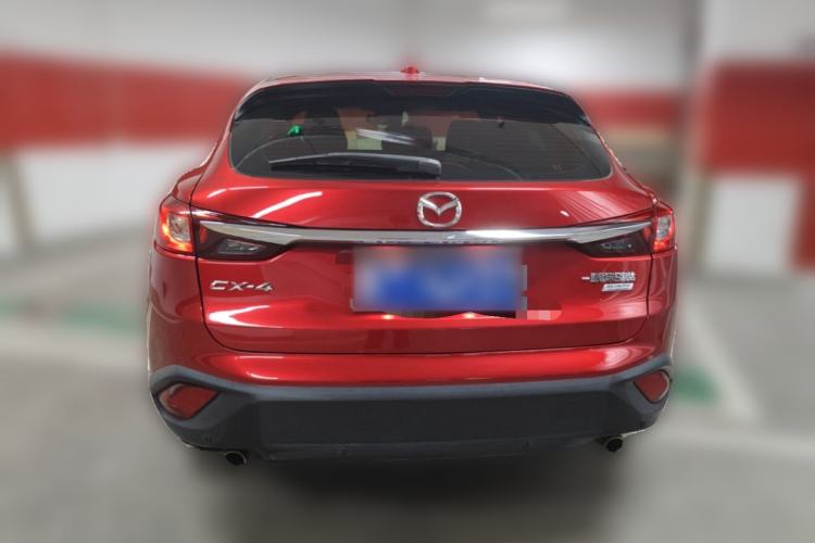 Used Mazda CX-4 2018 2.0L Automatic Two-Wheel Drive Blue Sky Premium Tech Limited Edition Rear
