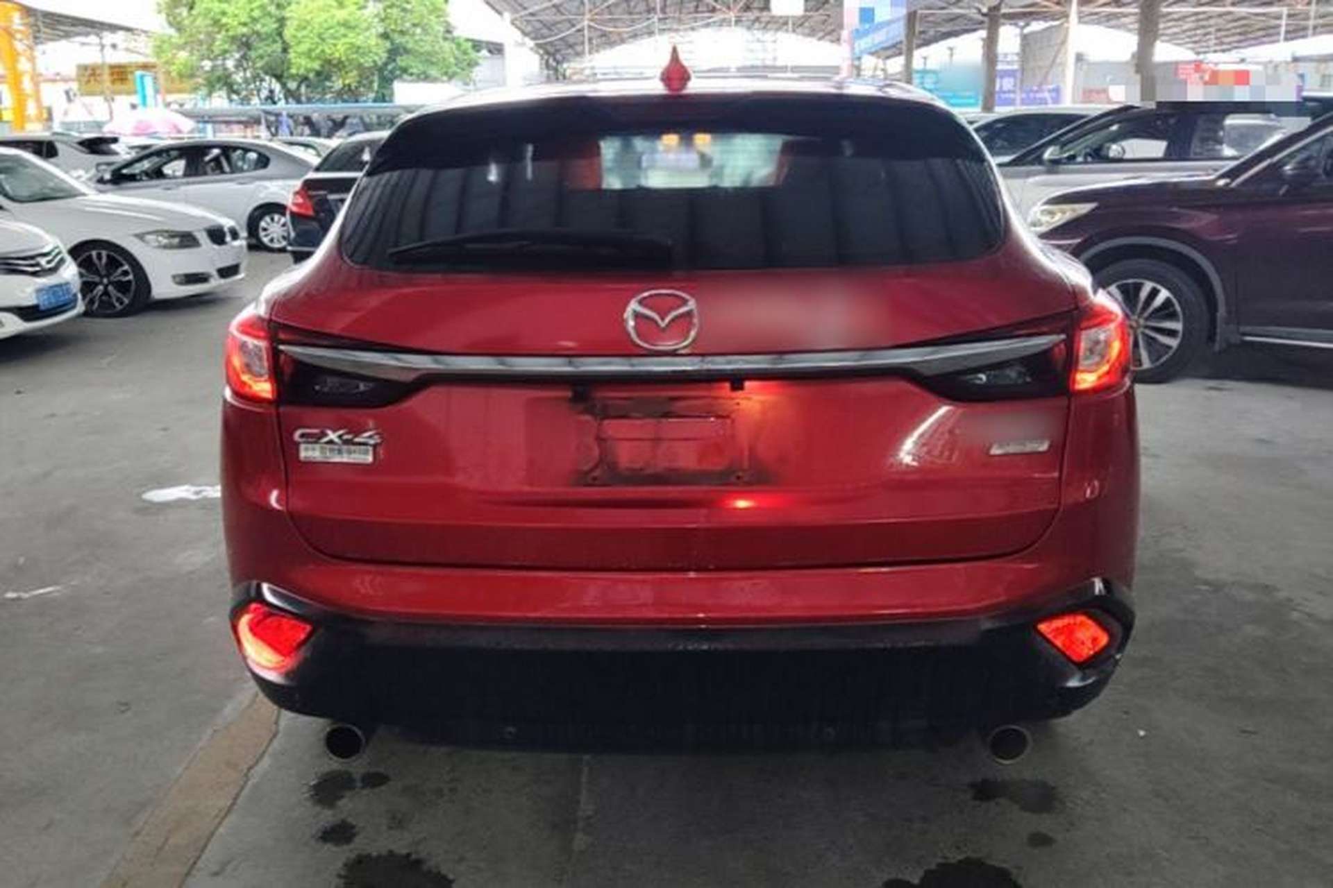 Used Mazda CX-4 2018 2.0L Automatic Two-Wheel Drive Blue Sky Dynamic Version China VI Standard Rear