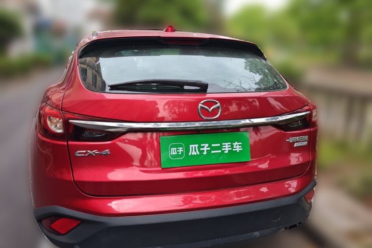 Used Mazda CX-4 2018 2.0L Automatic Two-Wheel Drive Blue Sky Luxury Edition Rear