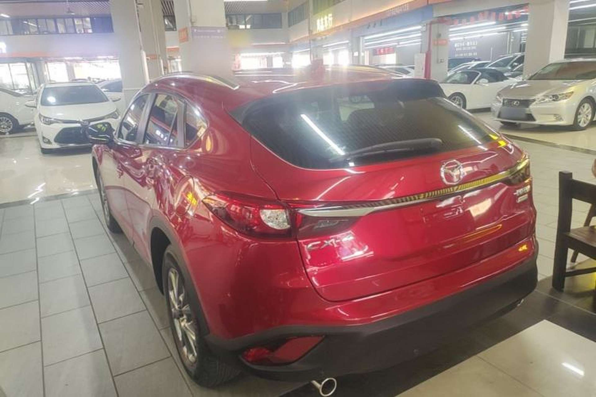 Used Mazda CX-4 2018 2.0L Automatic Two-Wheel Drive Blue Sky Premium Upgrade Version China V Standard Rear Left 45 Deg